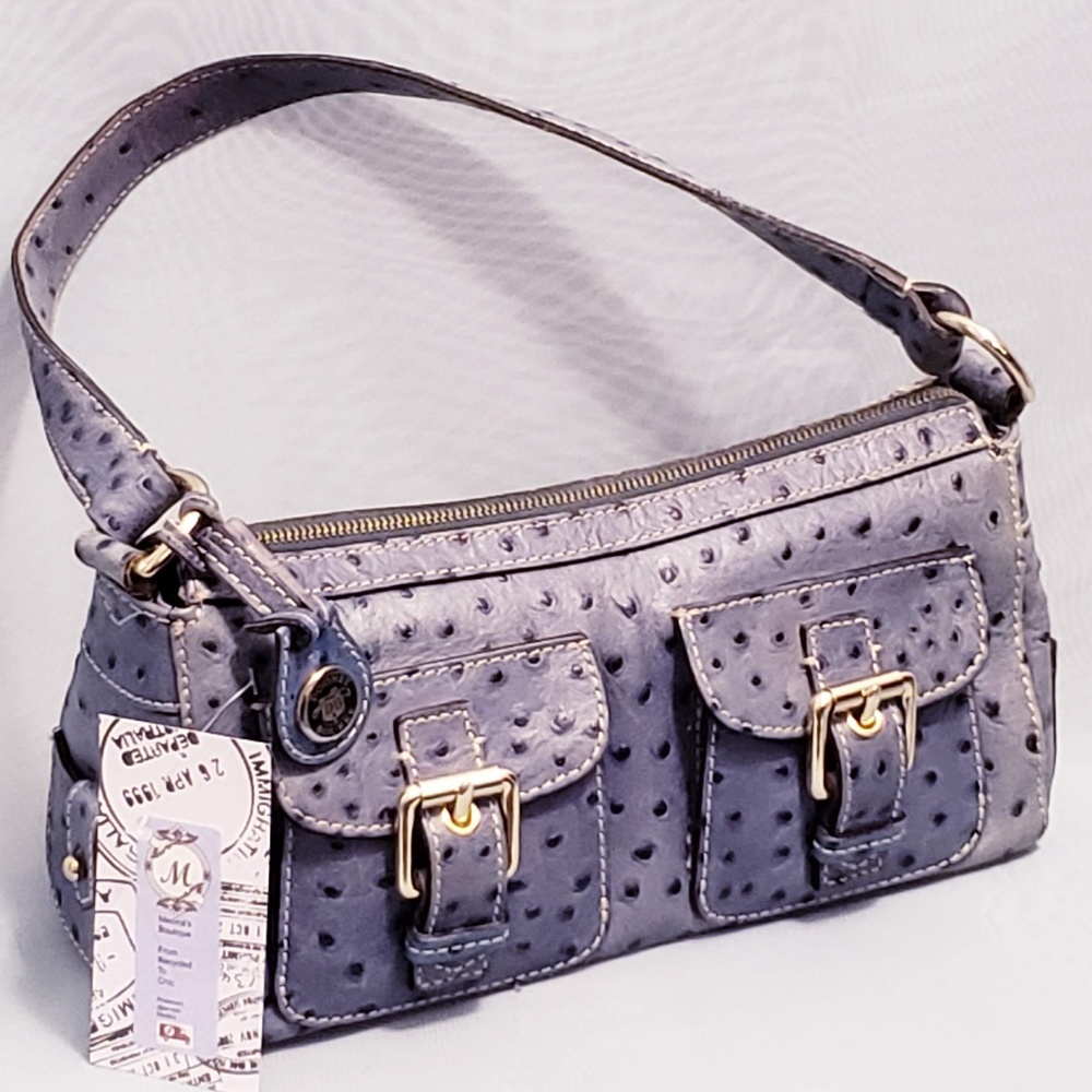 Dooney & Bourke Ostrich leather shoulder bag💖